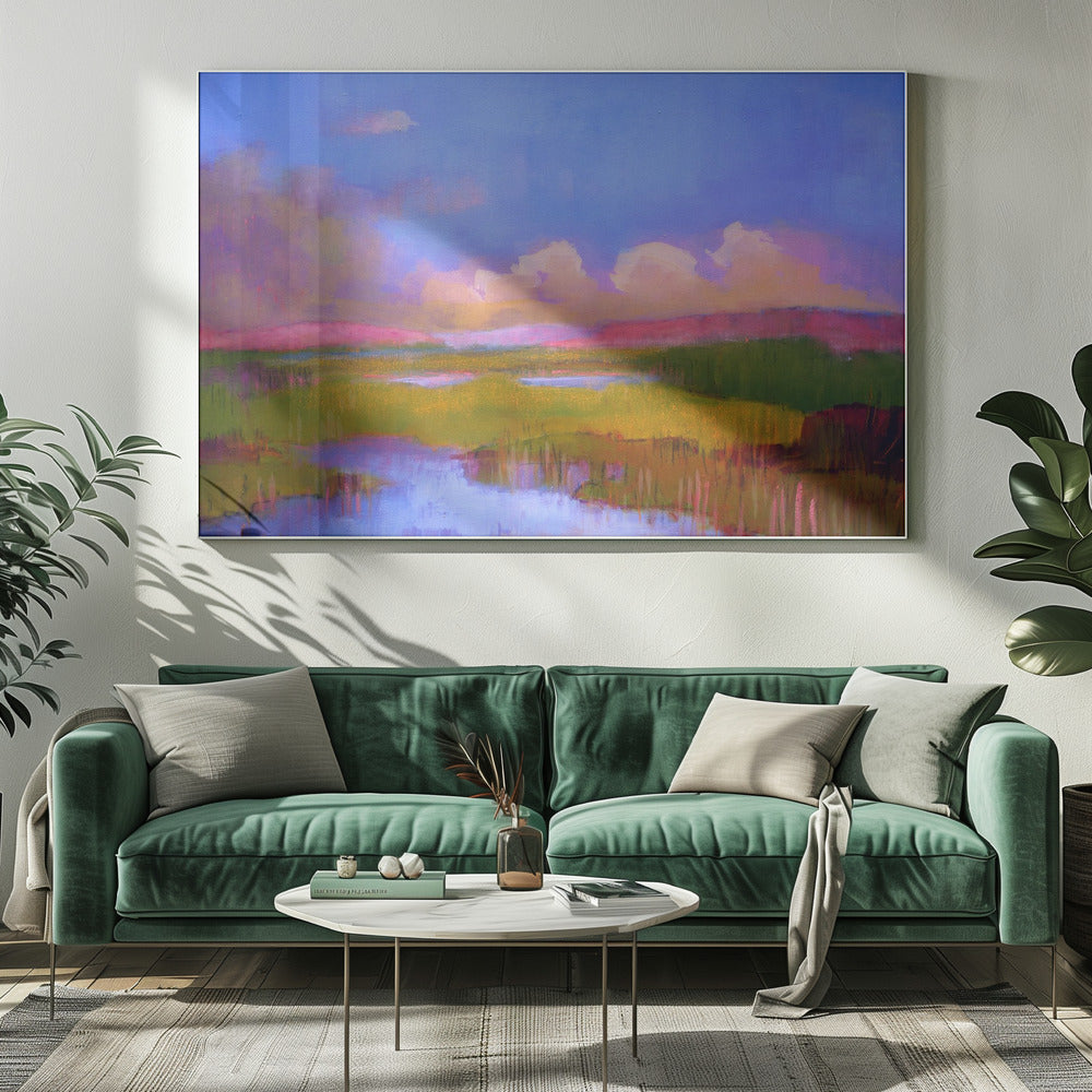 Impressionistische Landschaft | Leinwand