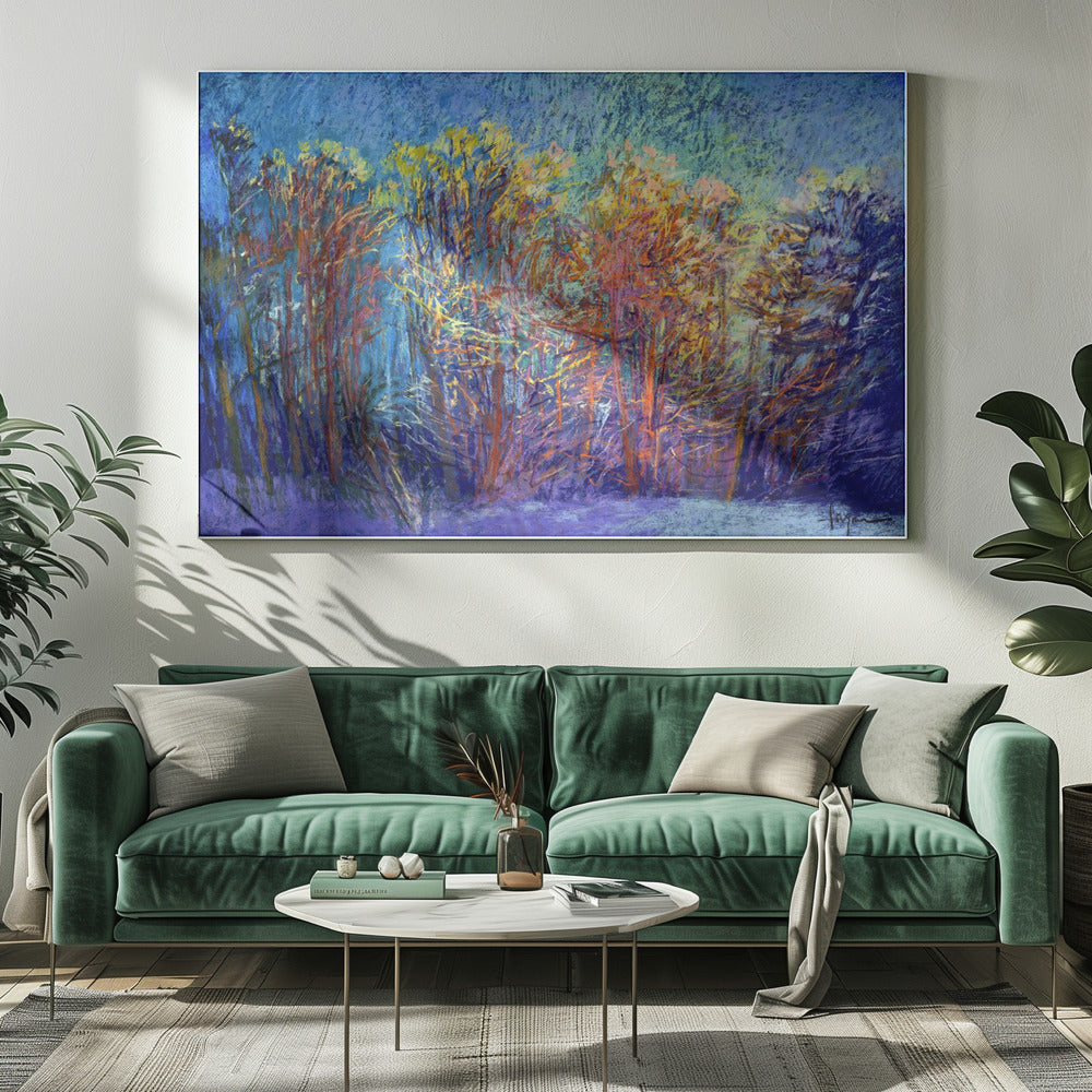 Naturinspirierte Landschaft | Leinwand