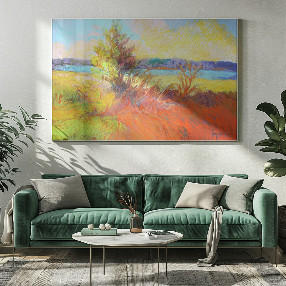 Naturinspirierte Landschaft | Leinwand