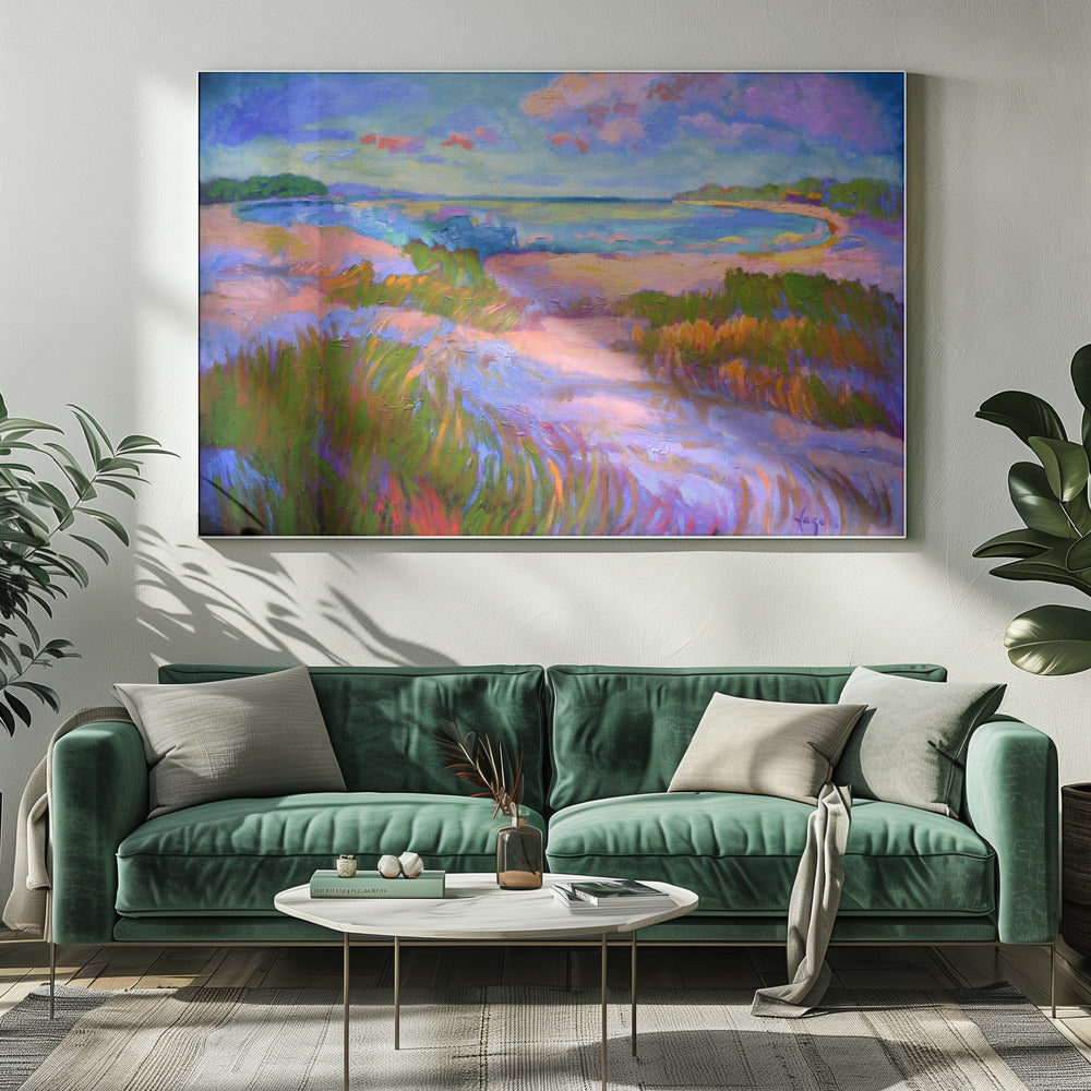 Naturinspirierte Landschaft | Leinwand