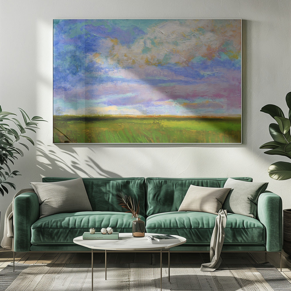 Naturinspirierte Landschaft | Leinwand