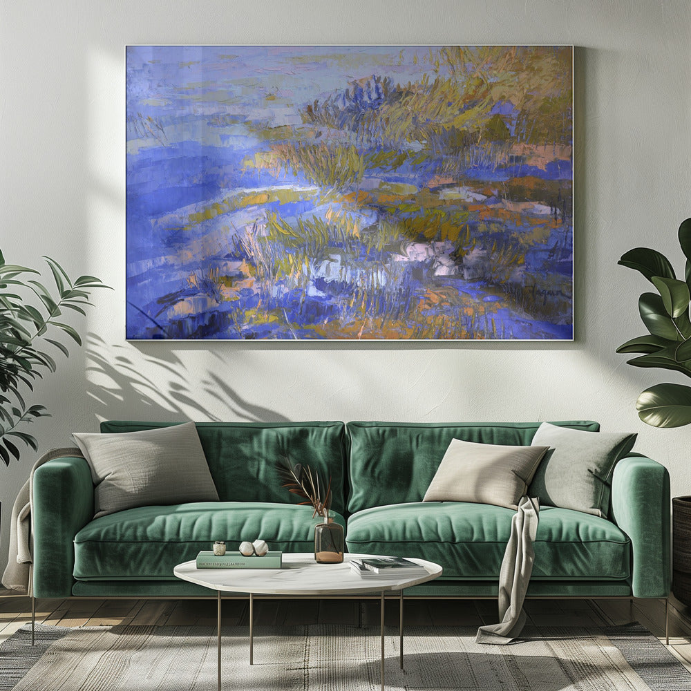 Naturinspirierte Landschaft | Leinwand