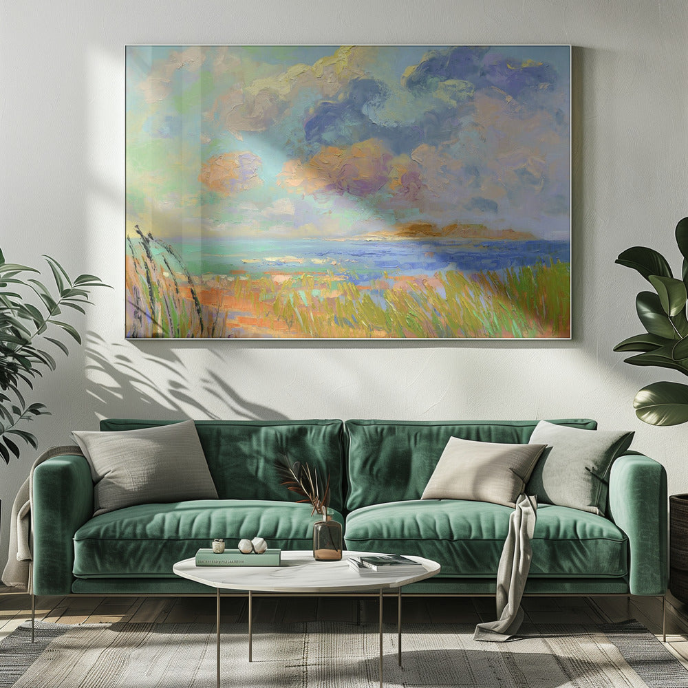 Naturinspirierte Landschaft | Leinwand