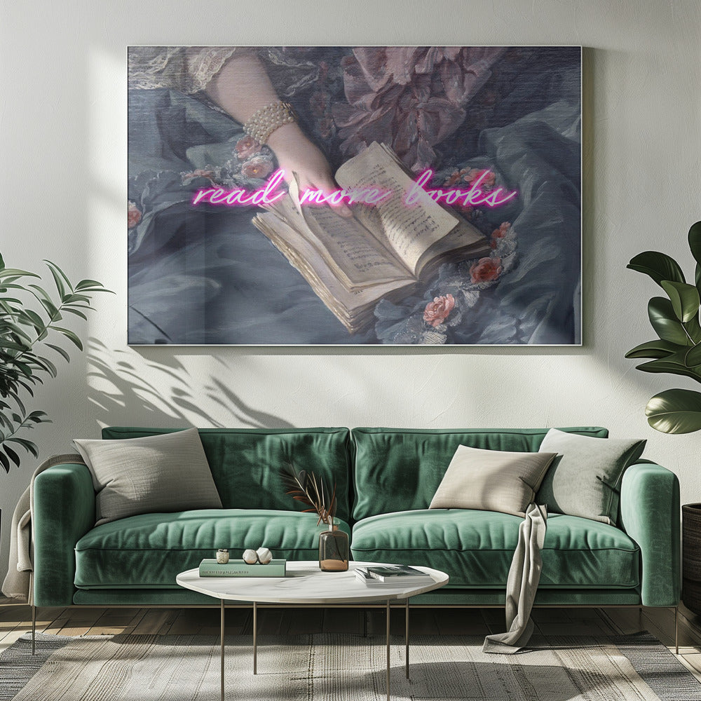 Readmoreneon Ratioiso | Leinwand