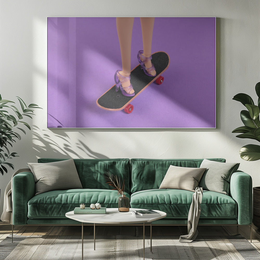 Skaten mit Stil | Leinwand
