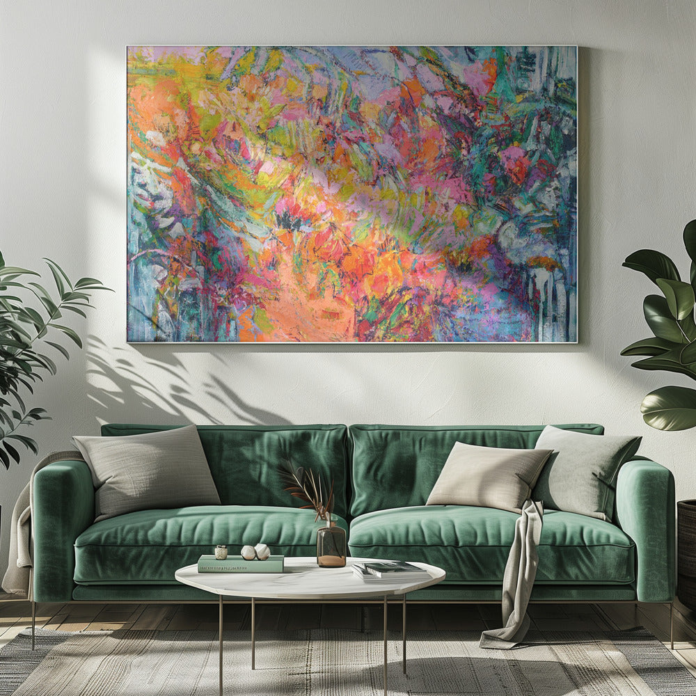 Schmetterlingsfreilassung | Leinwand
