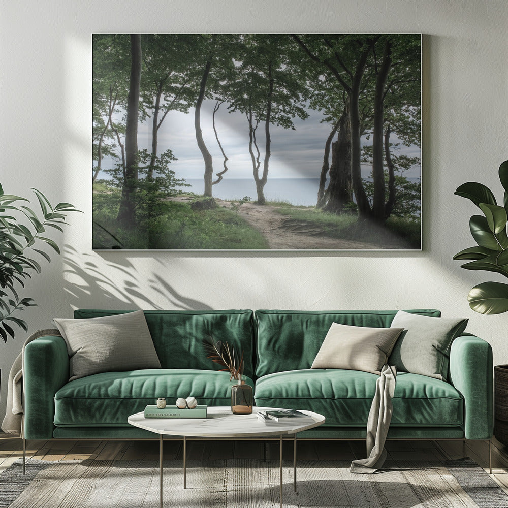 Wald am Meer 2 | Leinwand
