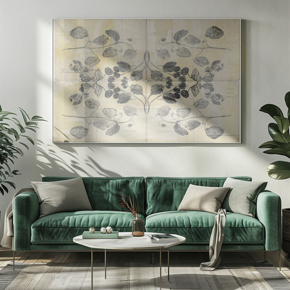 Vintage Beeren | Leinwand