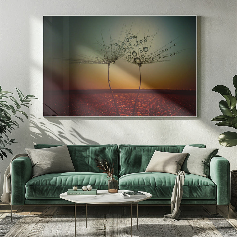 Fire and water | Canvas