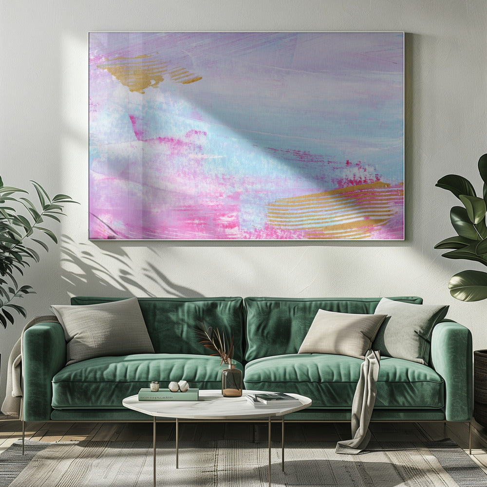 Colourful Strokes Horizontal | Canvas