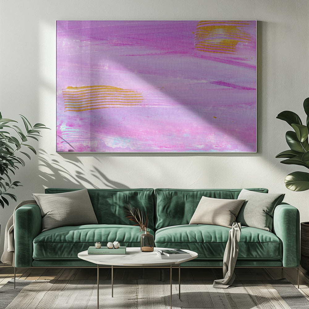 Colourful Strokes Horizontal | Canvas