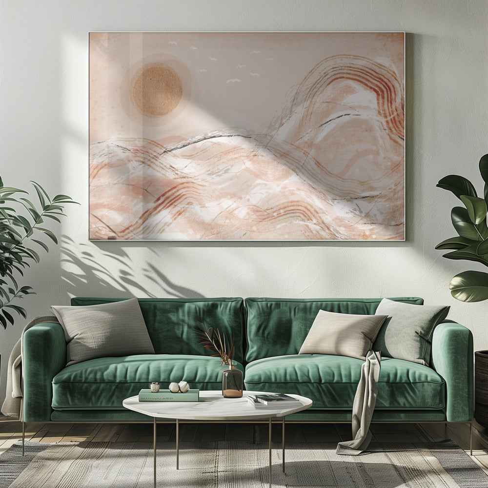 Wüstentraumlandschaft | Leinwand