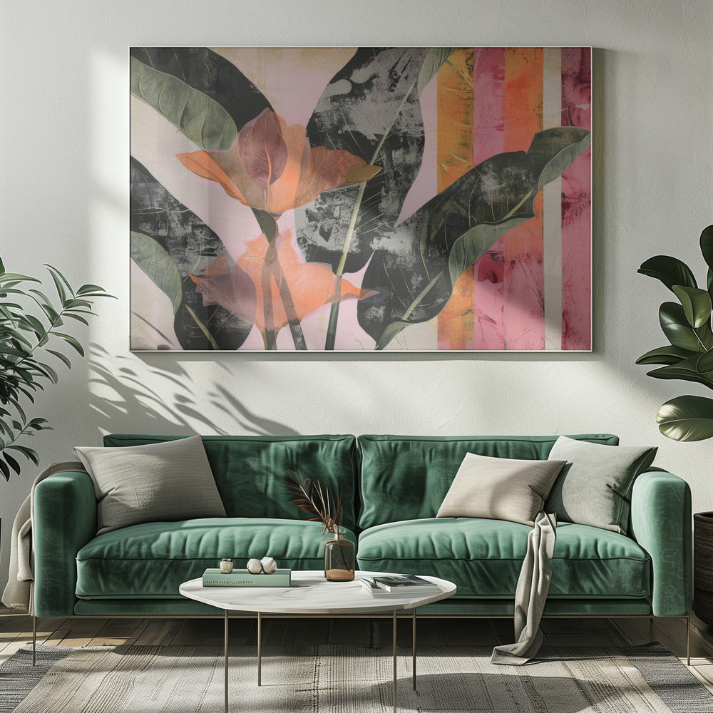 Tropische Eleganz | Leinwand
