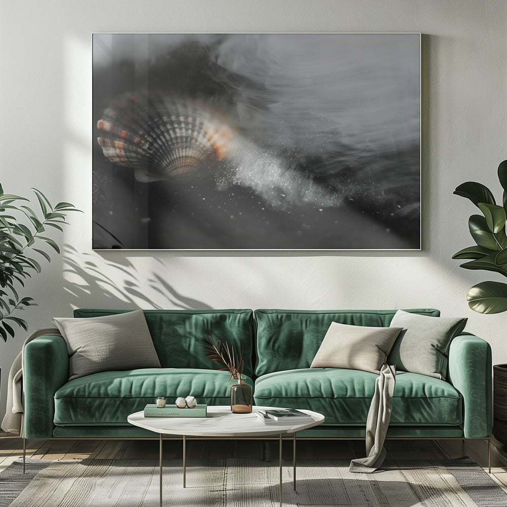 Flüsternde Muschel | Leinwand