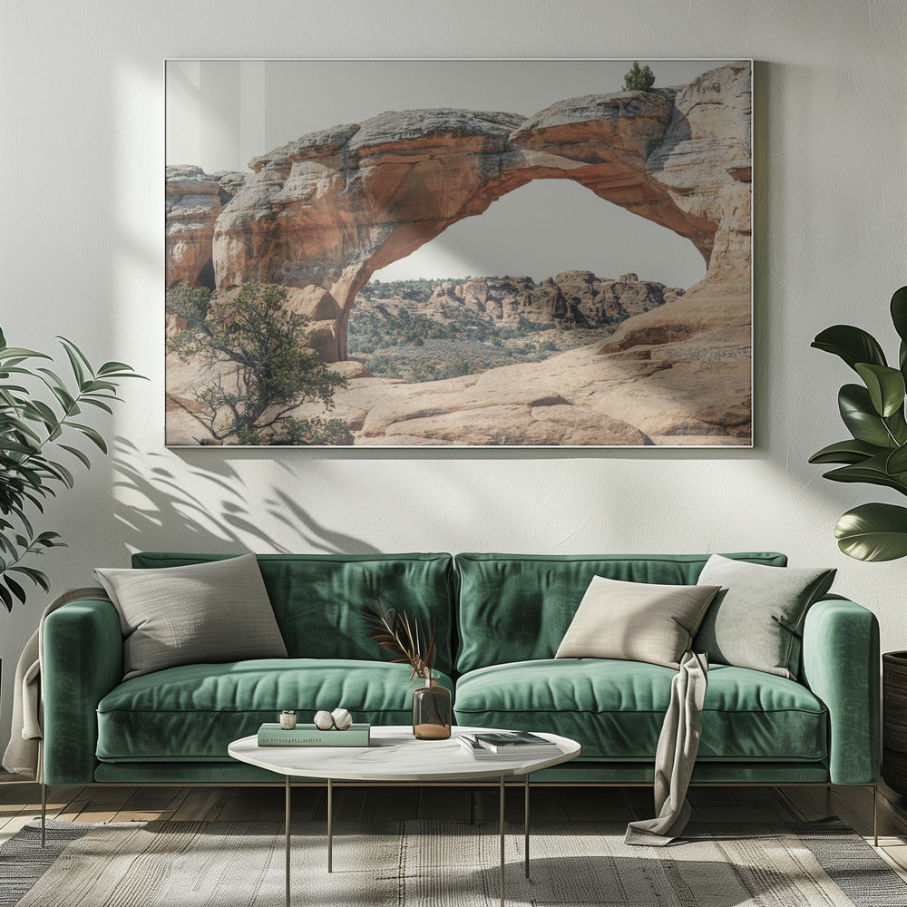 Blick nach Westen | Leinwand