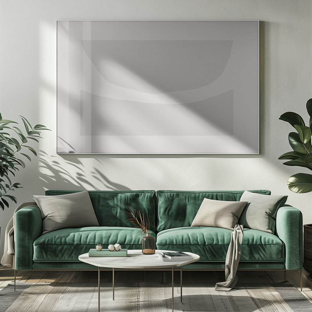 Heiterer Minimalismus | Leinwand