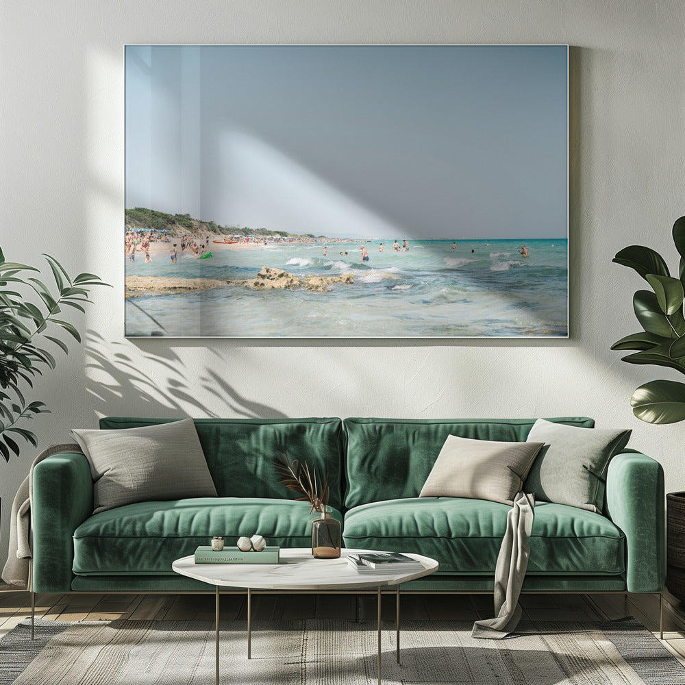 Ostuni Sommer | Italien Reisefotografie | Leinwand