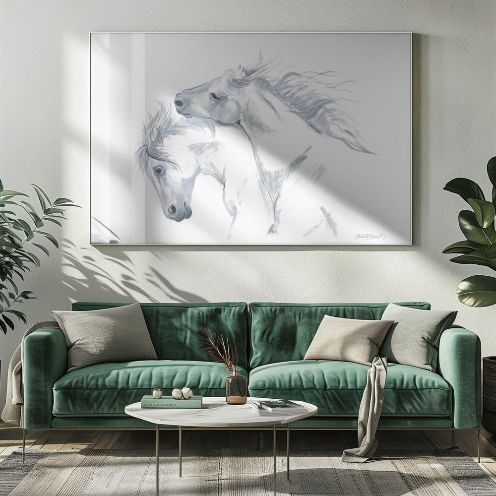 Freedom Of Horses In Motion | Canvas