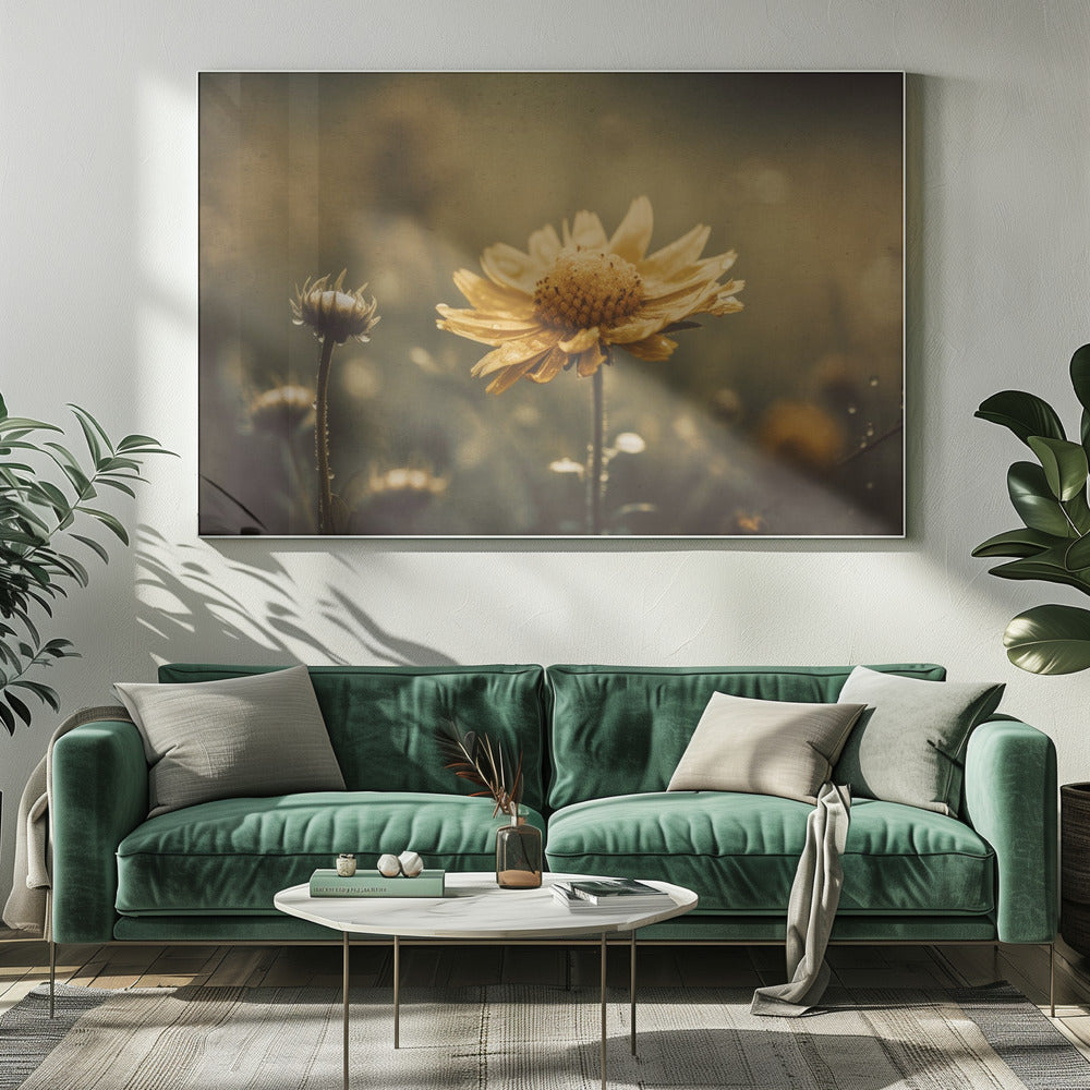 Goldenes Flüstern | Leinwand