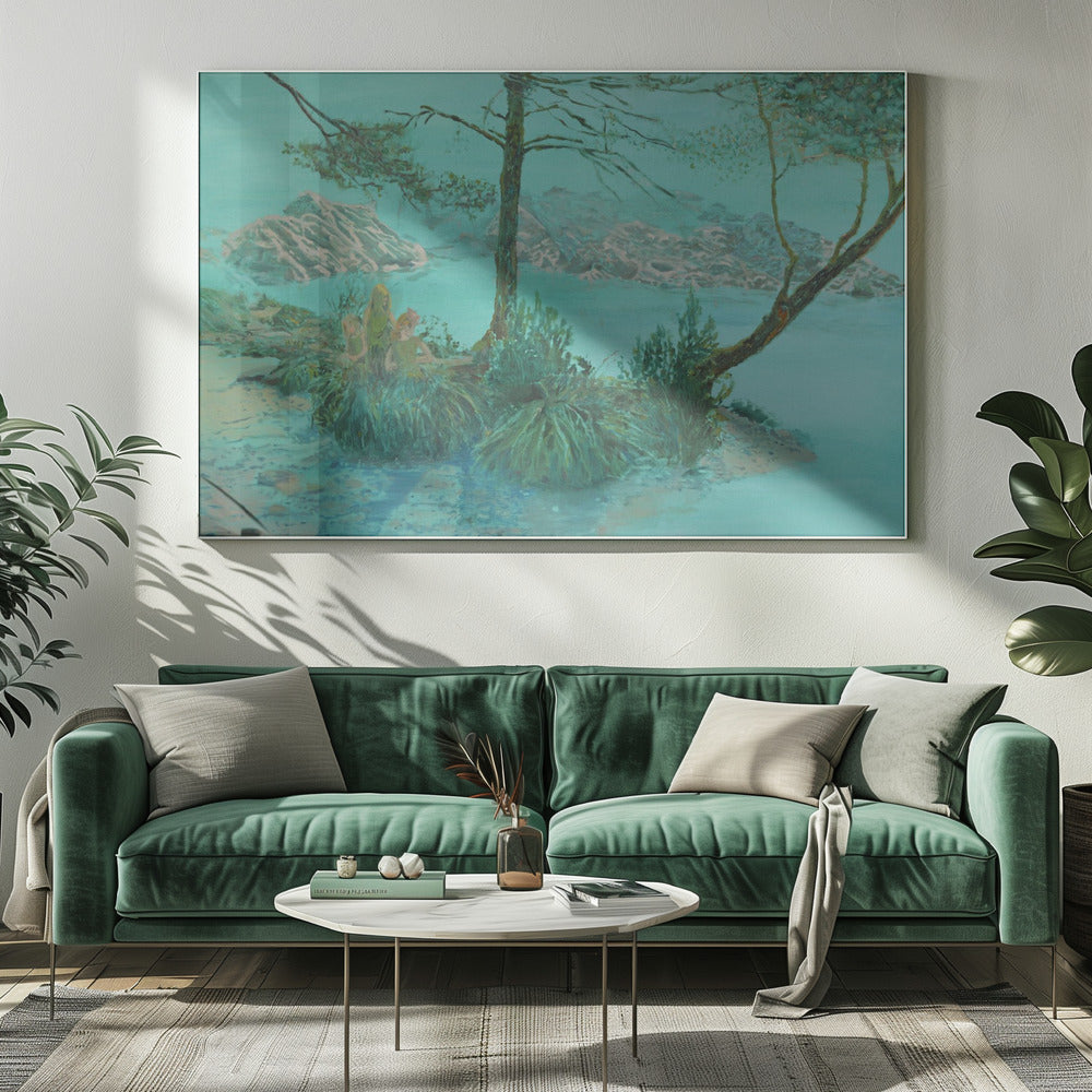 Das Paket | Leinwand