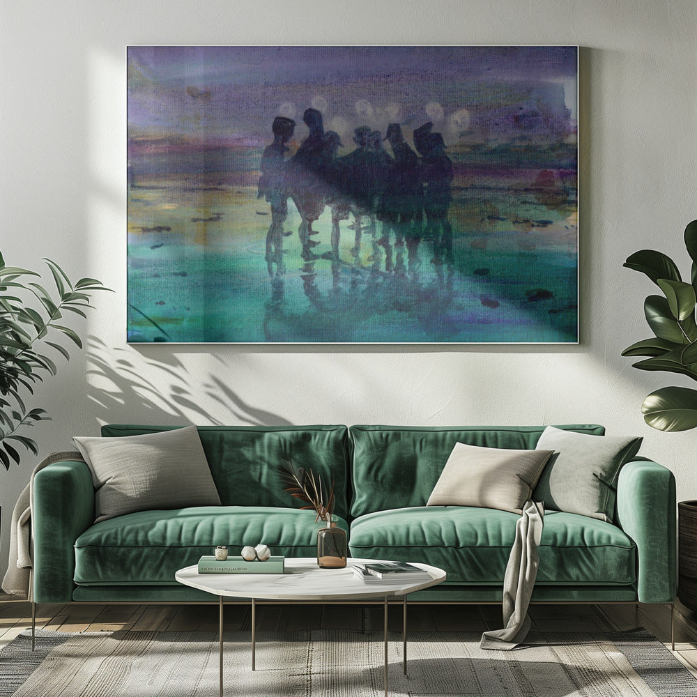 Die Versammlung | Leinwand