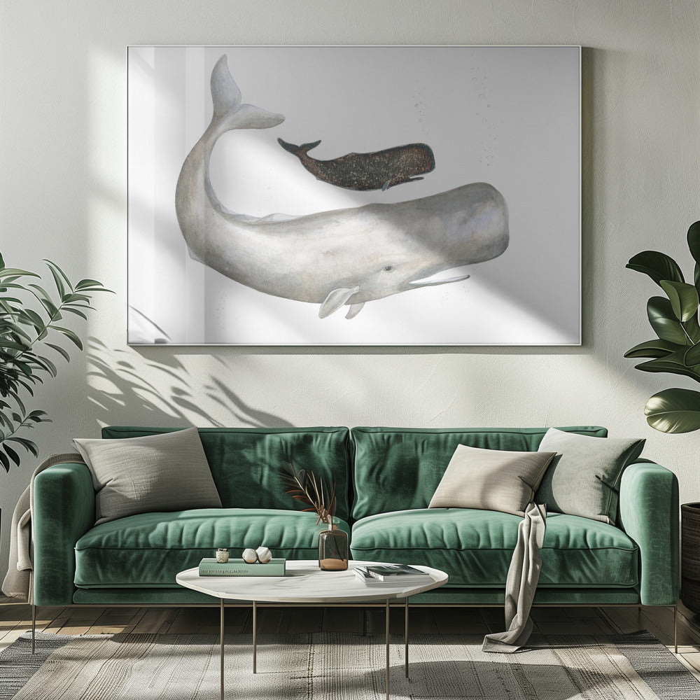 Sanfte Meeresriesen | Leinwand