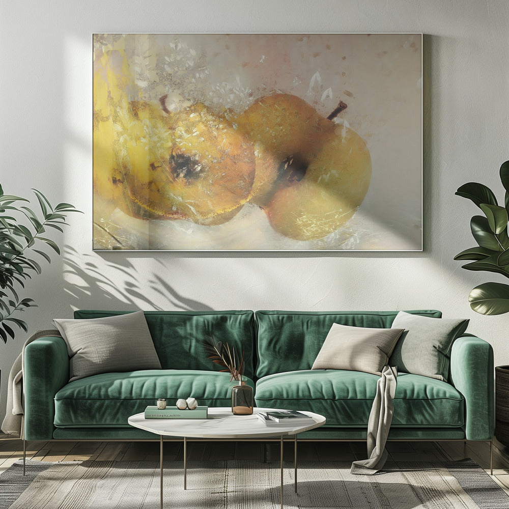 Zwei Äpfel | Leinwand
