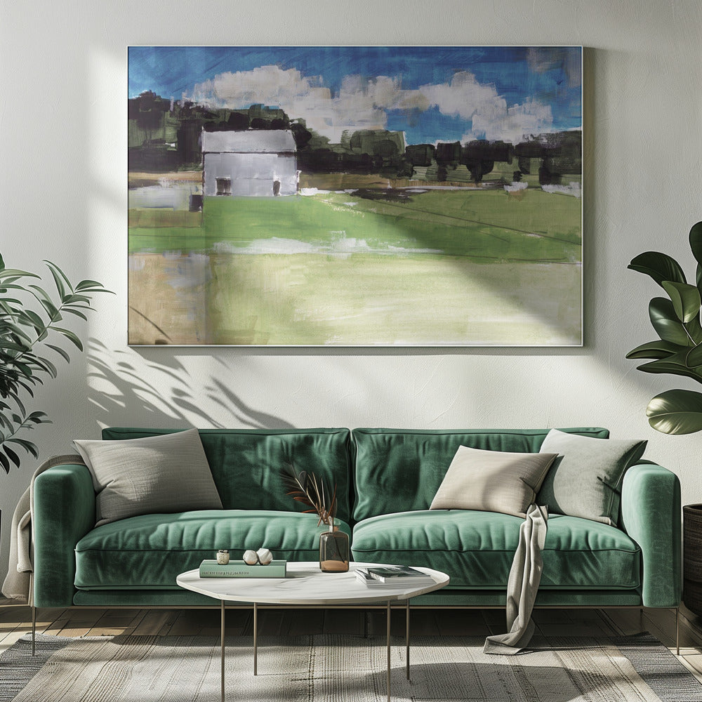 Barren Farm Barn Druck Nr. 2 | Leinwand