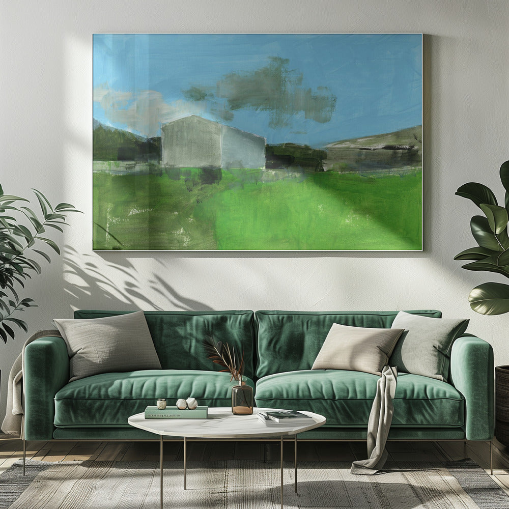 Barren Farm Barn Druck Nr. 1 | Leinwand