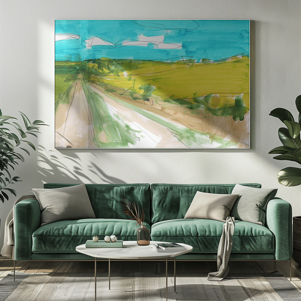 Landlandschaft 2 | Leinwand