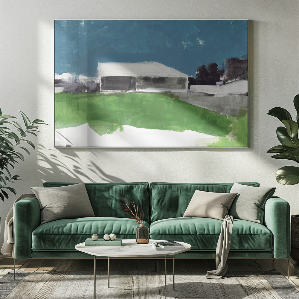 Barren Farm Barn Druck Nr. 3 | Leinwand