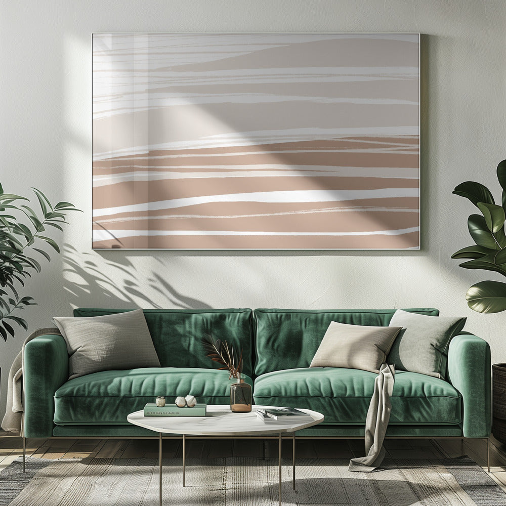 Serene Clay Bands | Leinwand