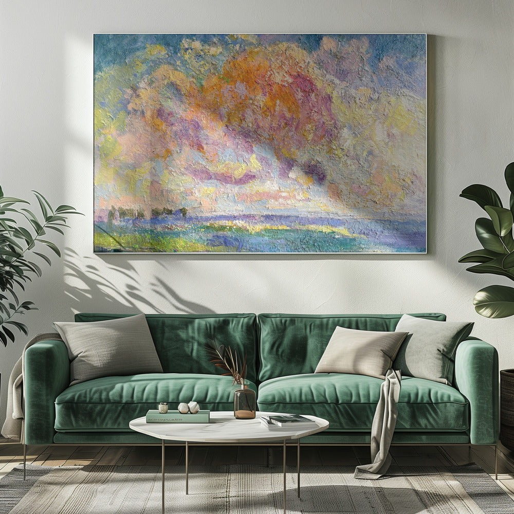 Lebendige Landschaft | Leinwand