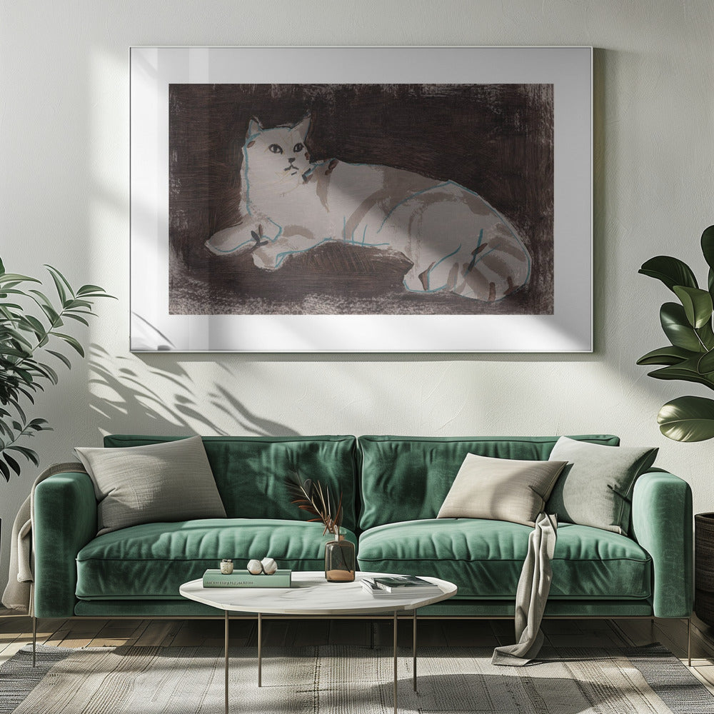 Purrfectly Mocha 2 | Canvas