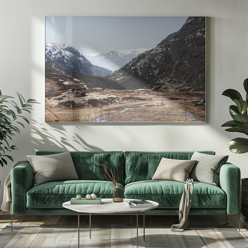 Irgendwo in Norwegen 2 | Leinwand