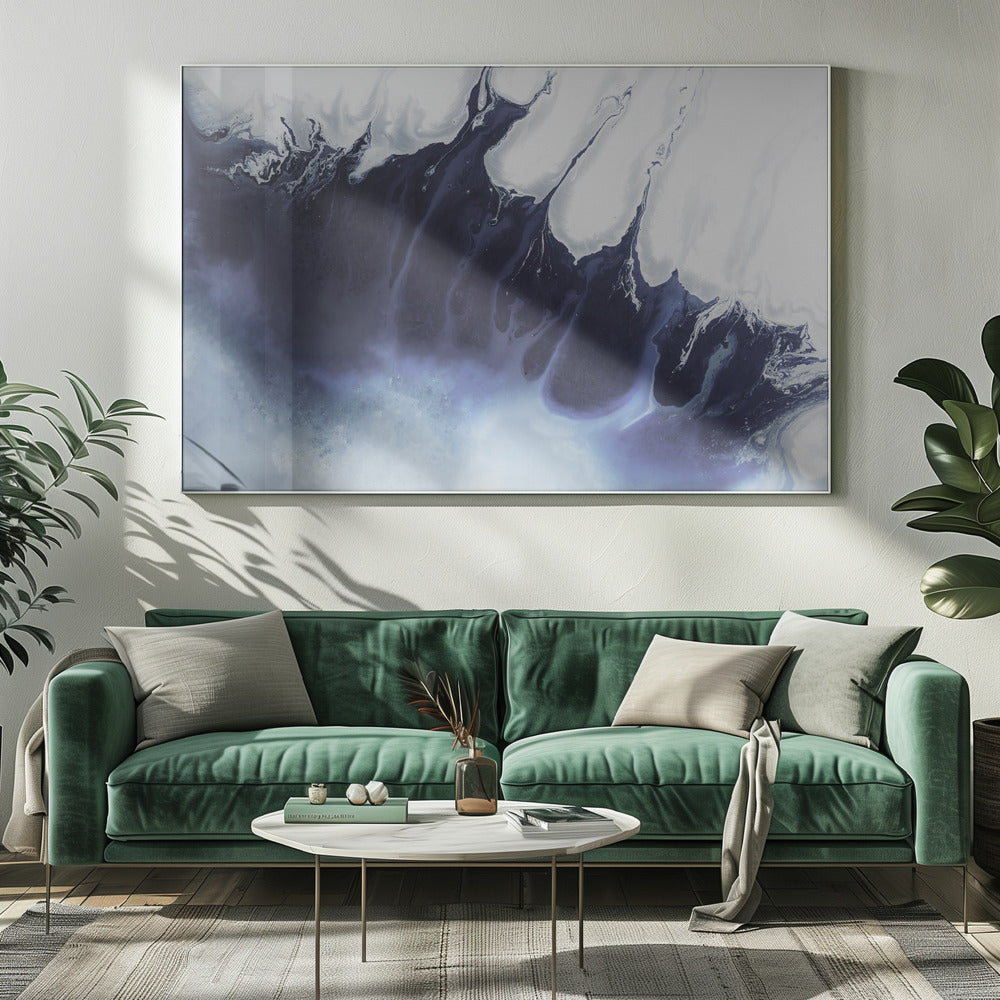 Ocean Escape .tif. 2.tif 3hochskaliertes Cgi 1.1x Kopie | Leinwand