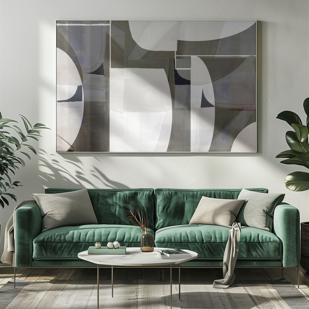 Architektonische Abstraktion | Leinwand