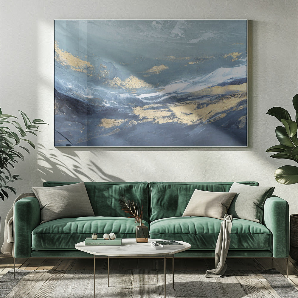Eine friedliche Meereslandschaft | Leinwand