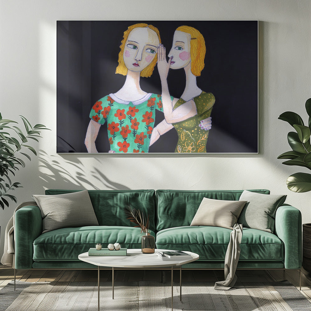 Freunde | Leinwand