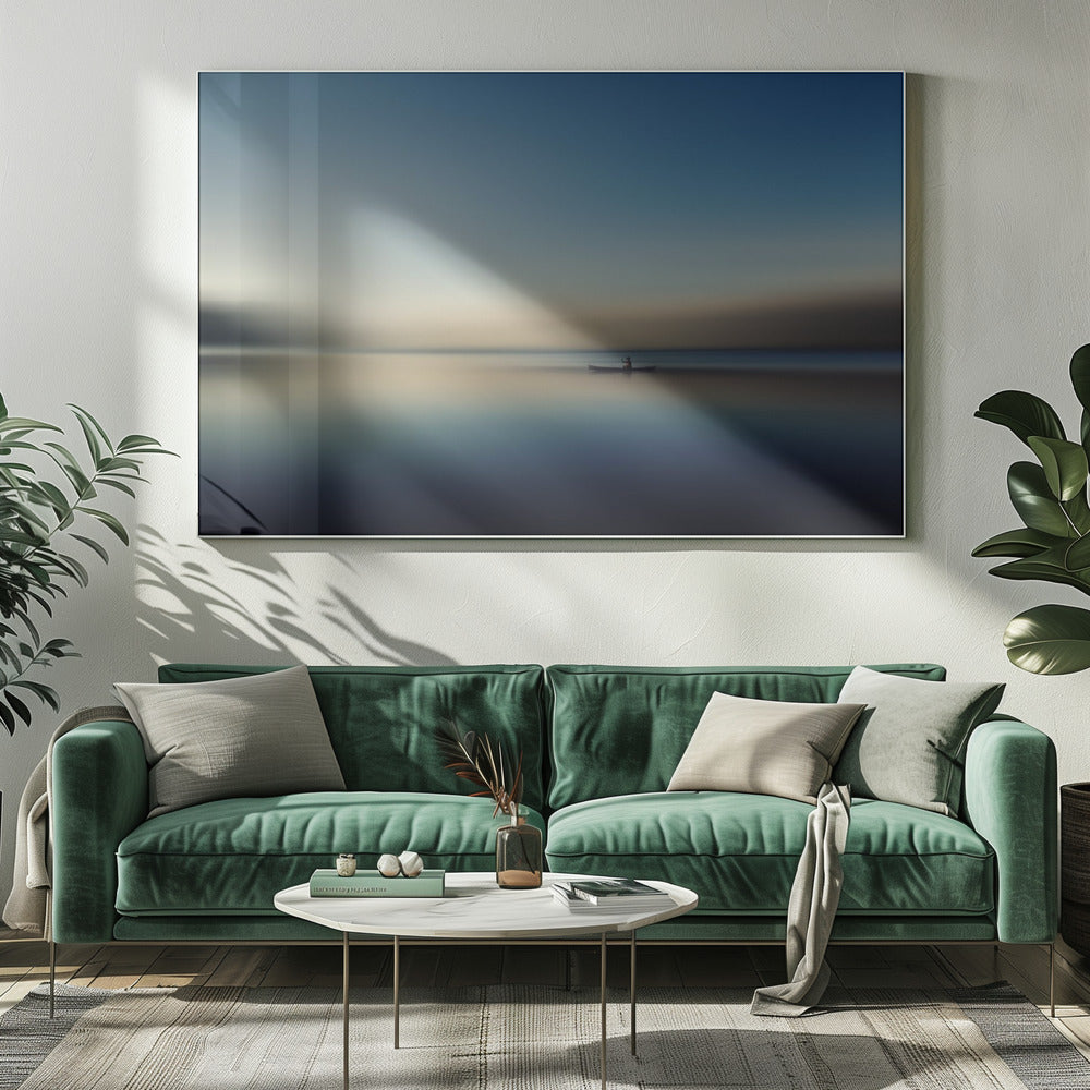 allein irgendwo | Leinwand