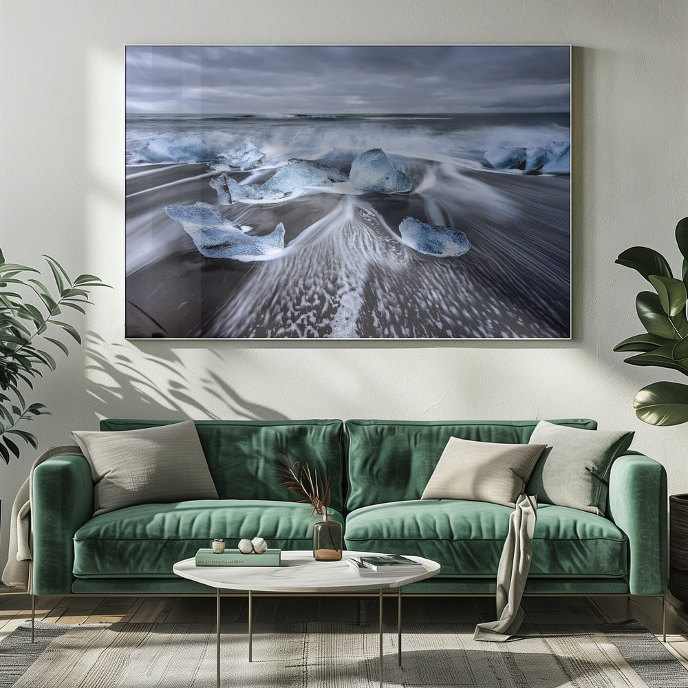 Blue Diamonds | Canvas