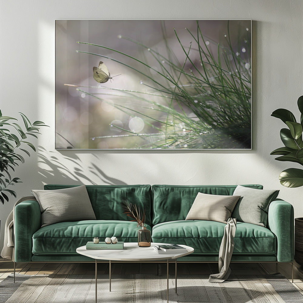 Bevorstehende Landung | Leinwand