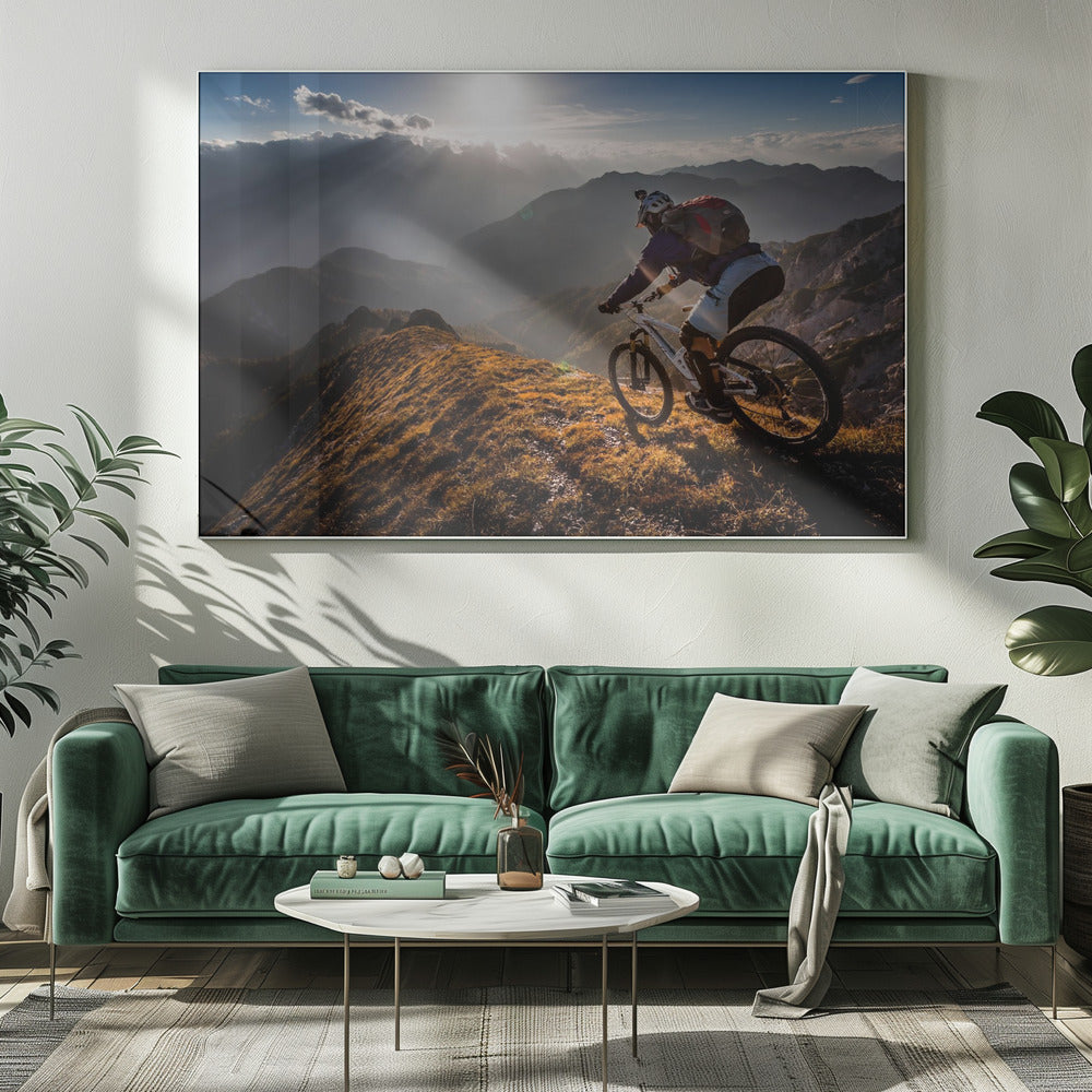 Der Ruf des Berges | Leinwand