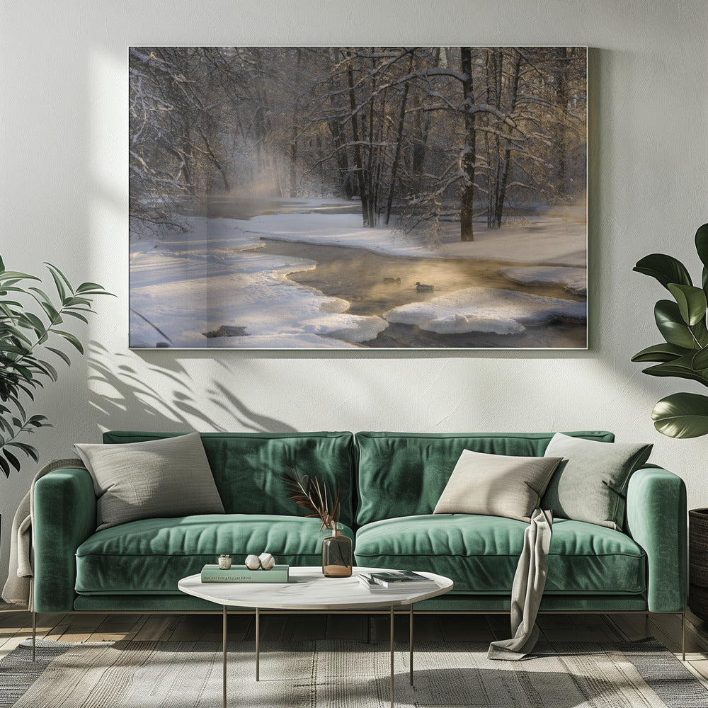 Das erste Licht | Leinwand