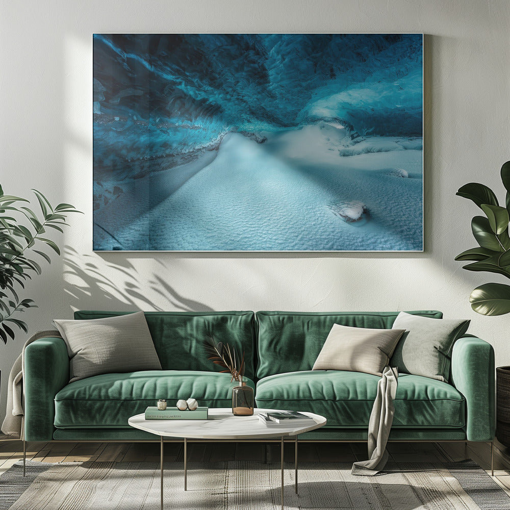 Versteckte gefrorene Welt | Leinwand