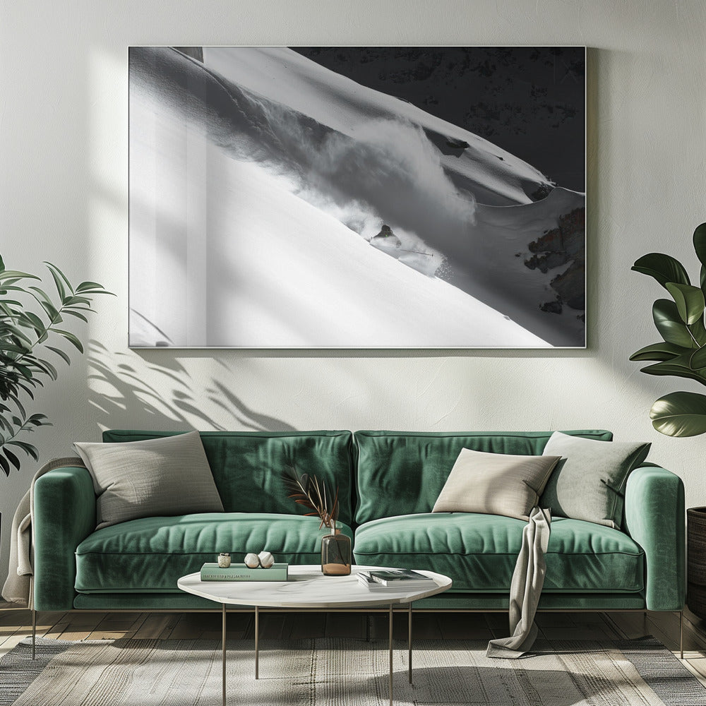 Schneewolke | Leinwand