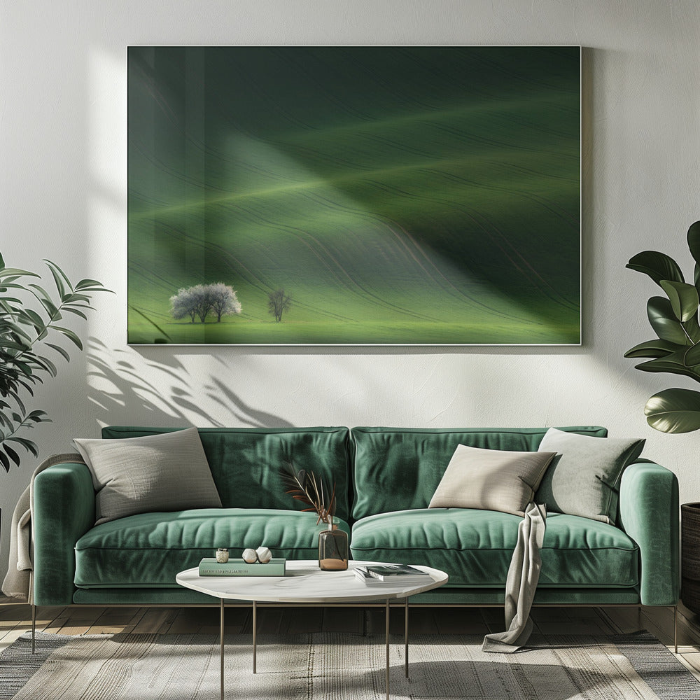 Damen in Weiß | Leinwand