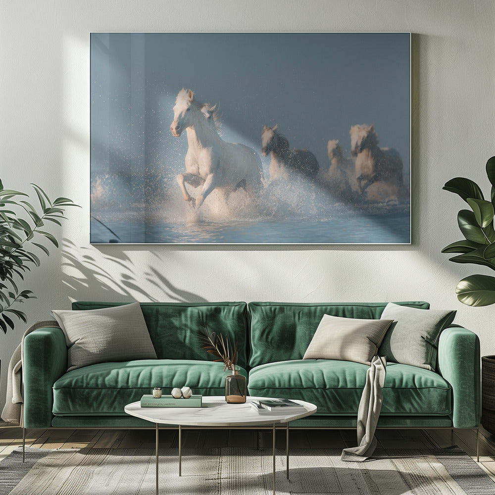 Engel der Camargue | Leinwand