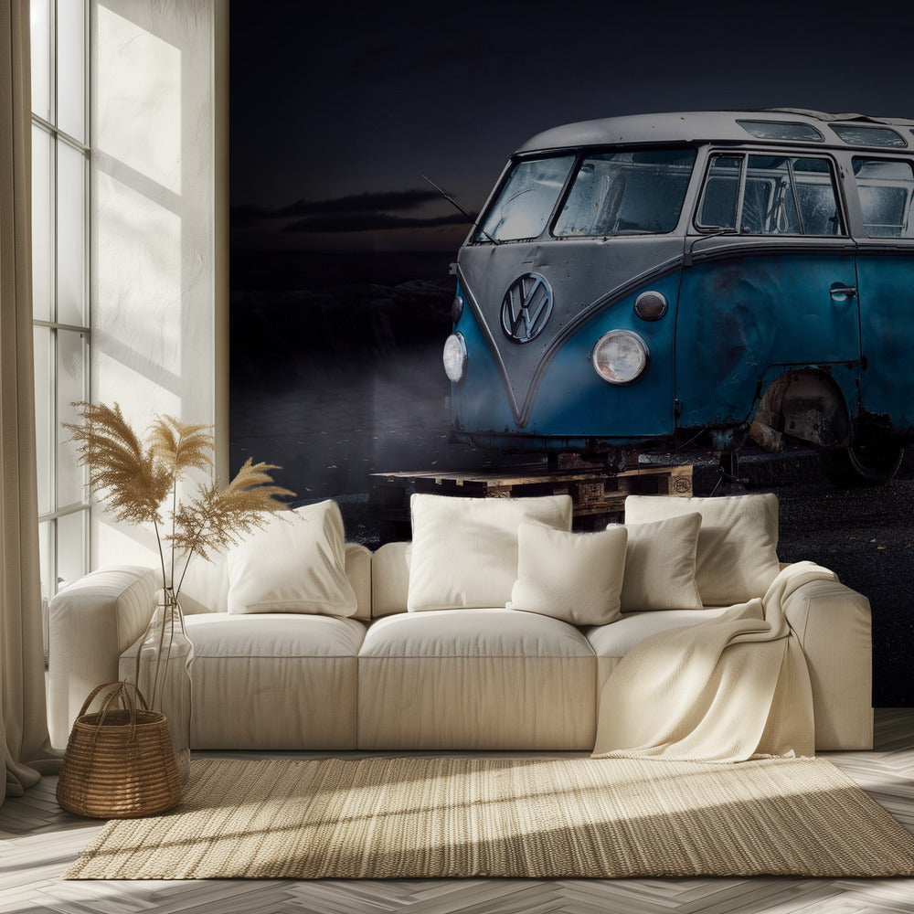VW Kleinbus | Hintergrundbild