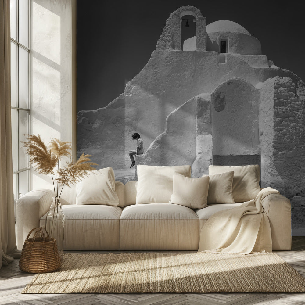 Paraportiani,Mykonos, Griechenland | Tapete